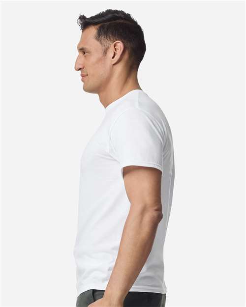 Gildan 8000, Unisex Dryblend T-shirt, White