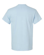 Gildan 2300, Unisex Ultra Cotton Pocket T-shirt, Light Blue