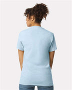 Gildan 2300, Unisex Ultra Cotton Pocket T-shirt, Light Blue