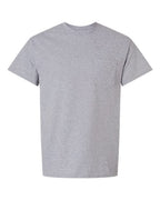 Gildan 2300, Unisex Ultra Cotton Pocket T-shirt, Sport Grey