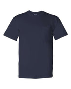 Gildan 8300, Unisex Dryblend Pocket T-shirt, Navy