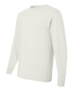JERZEES 29LSR, 166 Unisex Dri-power Long Sleeve 50/50 T-shirt, White