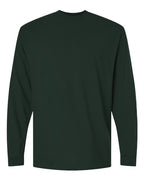 Gildan 8400, Unisex Dryblend 50/50 Long Sleeve T-shirt, Forest Green