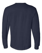 Gildan 8400, Unisex Dryblend 50/50 Long Sleeve T-shirt, Navy