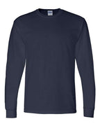 Gildan 8400, Unisex Dryblend 50/50 Long Sleeve T-shirt, Navy