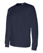 Gildan 8400, Unisex Dryblend 50/50 Long Sleeve T-shirt, Navy