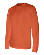 Gildan 8400, Unisex Dryblend 50/50 Long Sleeve T-shirt, Orange