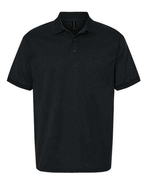 Gildan 223, 8800 Unisex Dryblend Polo, Black