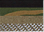 Richardson 168, Seven-panel Trucker Cap, Black/ Camo/ Loden