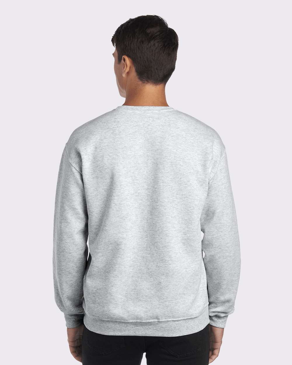 JERZEES 562MR, 371 Unisex Nublend Crewneck Sweatshirt, Ash