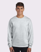 JERZEES 562MR, 371 Unisex Nublend Crewneck Sweatshirt, Ash