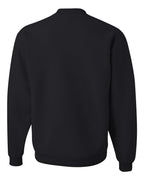 JERZEES 562MR, 371 Unisex Nublend Crewneck Sweatshirt, Black