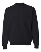 JERZEES 562MR, 371 Unisex Nublend Crewneck Sweatshirt, Black