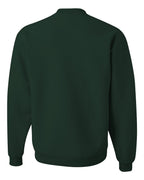 JERZEES 562MR, 371 Unisex Nublend Crewneck Sweatshirt, Forest Green