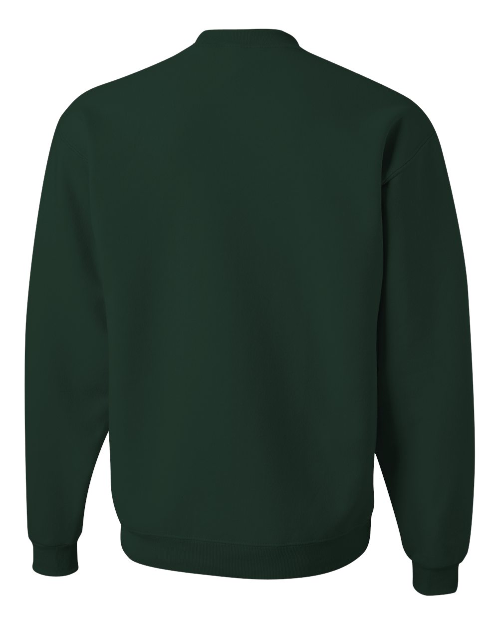 JERZEES 562MR, 371 Unisex Nublend Crewneck Sweatshirt, Forest Green