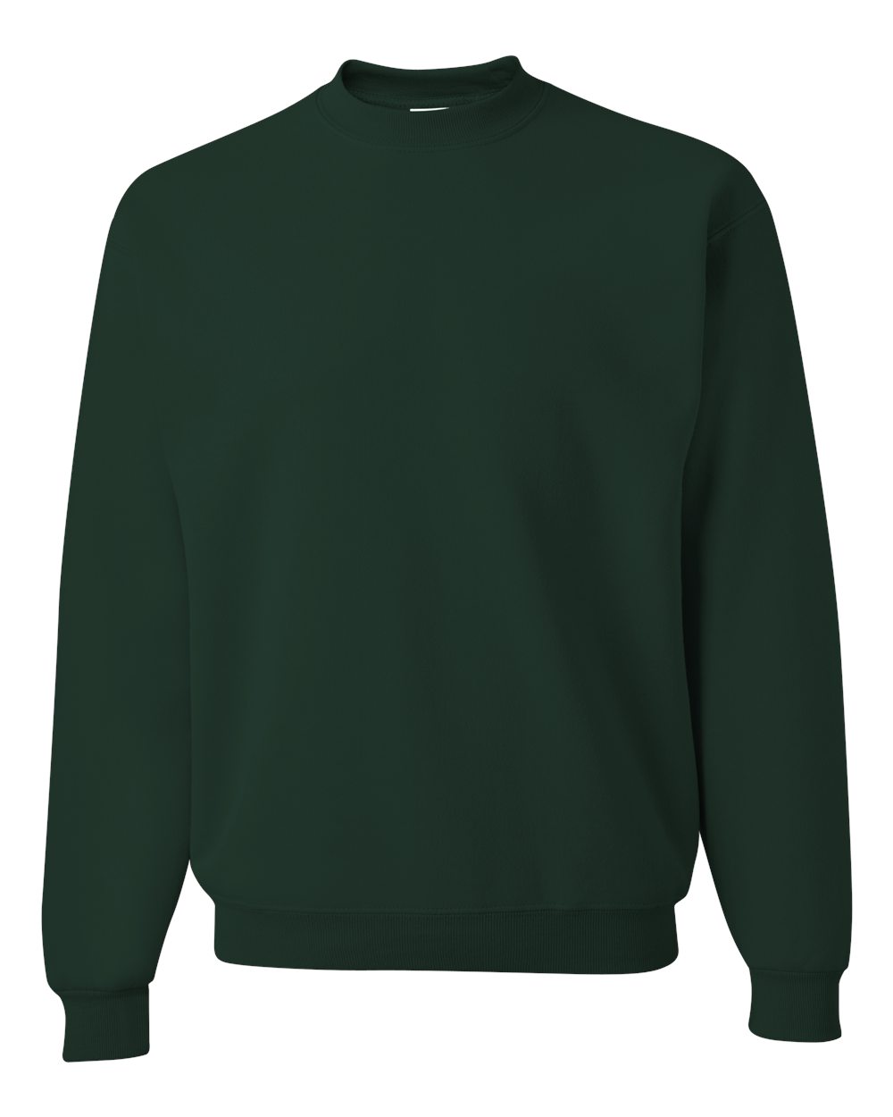 JERZEES 562MR, 371 Unisex Nublend Crewneck Sweatshirt, Forest Green