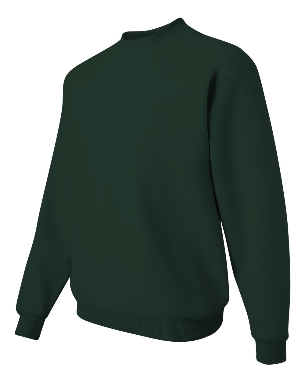 JERZEES 562MR, 371 Unisex Nublend Crewneck Sweatshirt, Forest Green