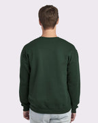 JERZEES 562MR, 371 Unisex Nublend Crewneck Sweatshirt, Forest Green
