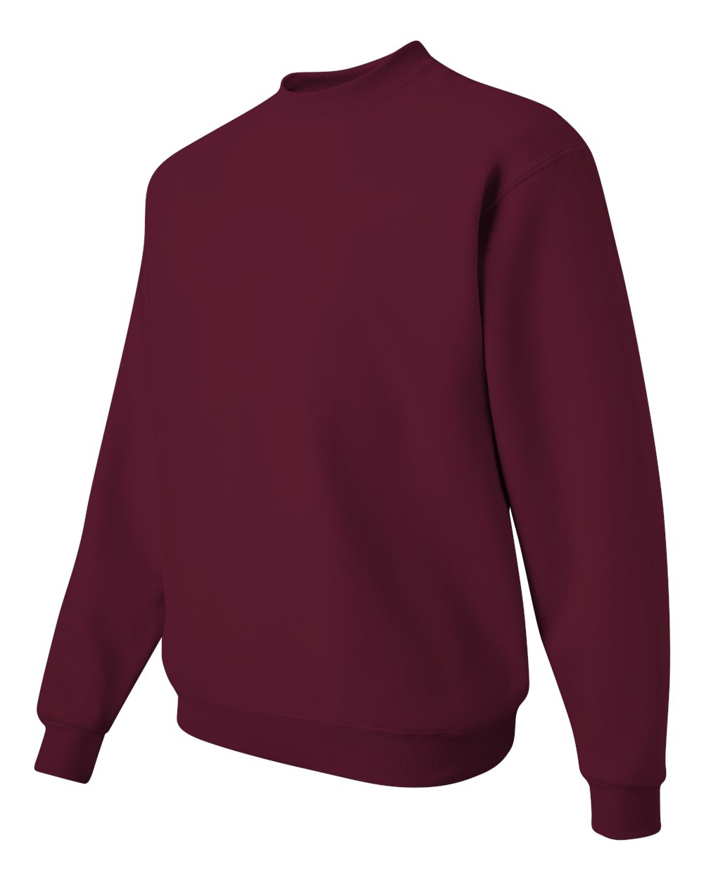JERZEES 562MR, 371 Unisex Nublend Crewneck Sweatshirt, Maroon