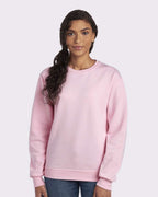JERZEES 562MR, 371 Unisex Nublend Crewneck Sweatshirt, Classic Pink