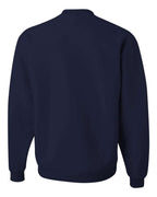 JERZEES 562MR, 371 Unisex Nublend Crewneck Sweatshirt, J. Navy