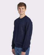 JERZEES 562MR, 371 Unisex Nublend Crewneck Sweatshirt, J. Navy