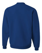 JERZEES 562MR, 371 Unisex Nublend Crewneck Sweatshirt, Royal