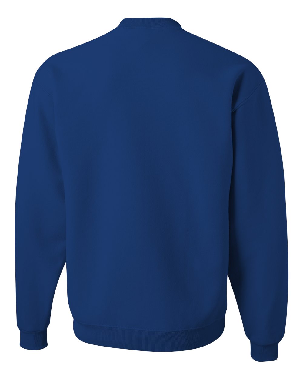 JERZEES 562MR, 371 Unisex Nublend Crewneck Sweatshirt, Royal