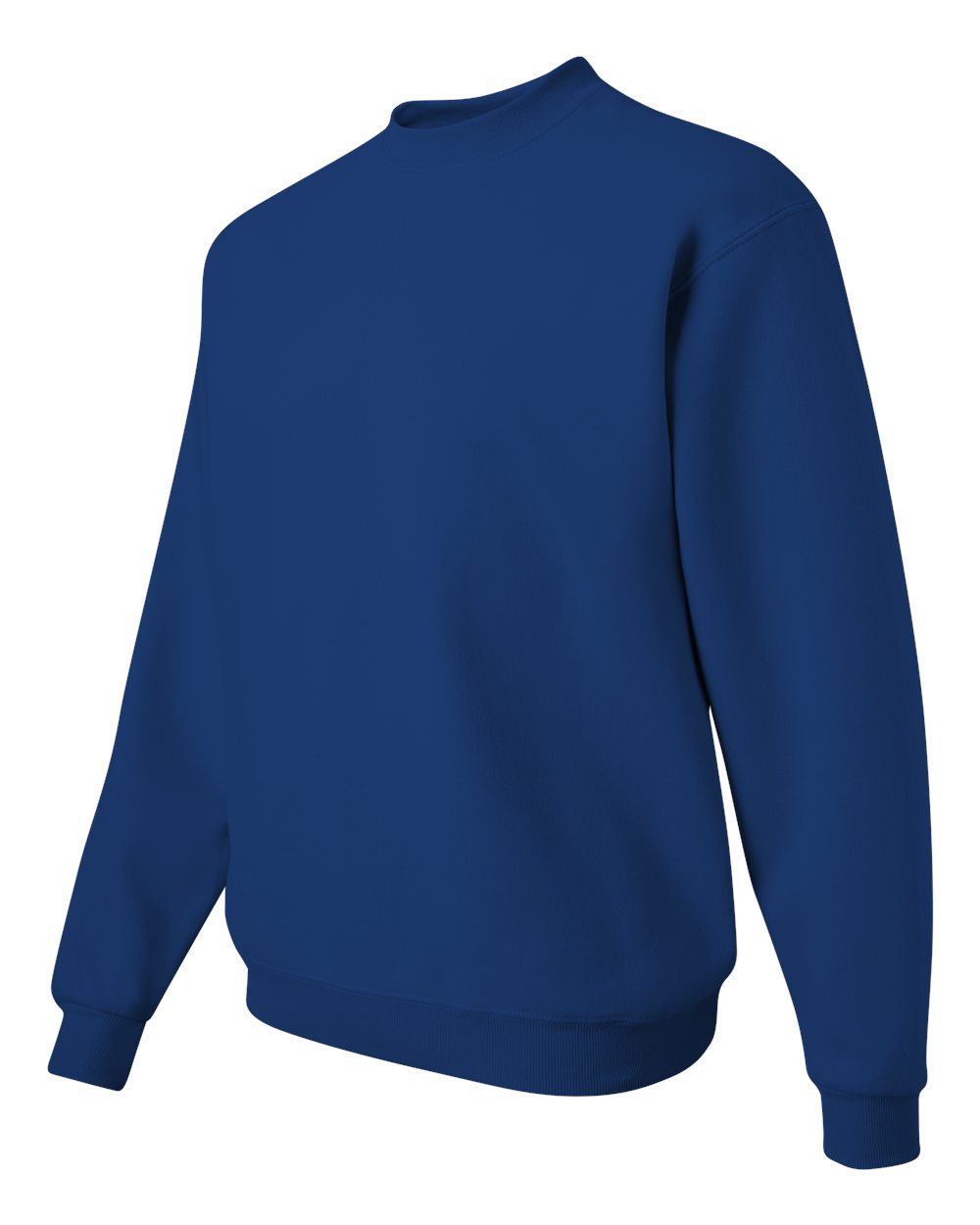 JERZEES 562MR, 371 Unisex Nublend Crewneck Sweatshirt, Royal