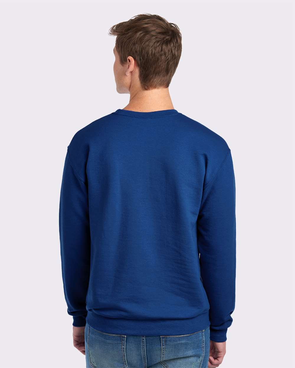 JERZEES 562MR, 371 Unisex Nublend Crewneck Sweatshirt, Royal