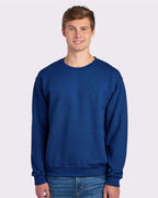 JERZEES 562MR, 371 Unisex Nublend Crewneck Sweatshirt, Royal