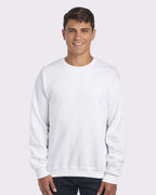 JERZEES 562MR, 371 Unisex Nublend Crewneck Sweatshirt, White