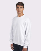 JERZEES 562MR, 371 Unisex Nublend Crewneck Sweatshirt, White