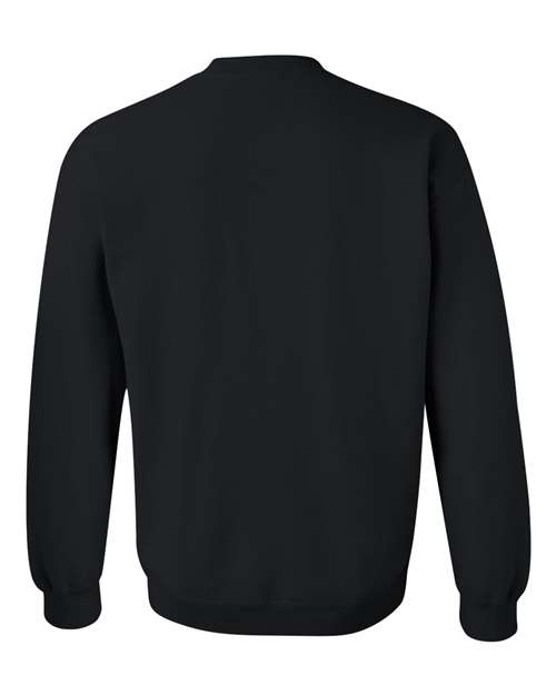Gildan 18000, Unisex Heavy Blend Crewneck Sweatshirt, Black
