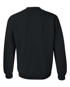Gildan 18000, Unisex Heavy Blend Crewneck Sweatshirt, Black