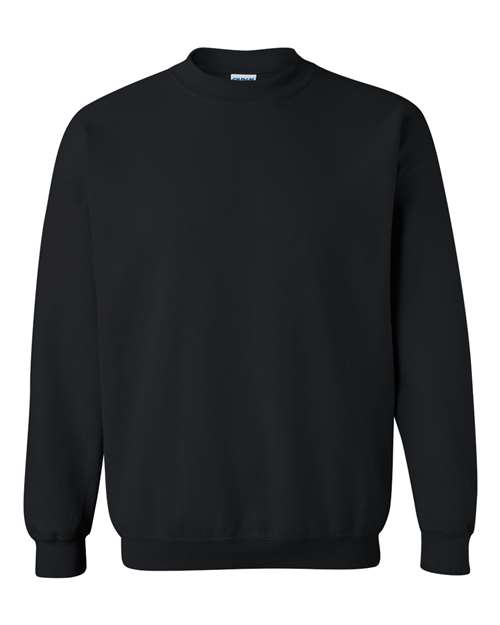 Gildan 18000, Unisex Heavy Blend Crewneck Sweatshirt, Black