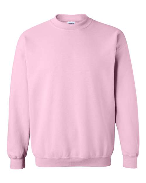 Gildan 18000, Unisex Heavy Blend Crewneck Sweatshirt, Light Pink