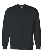 Gildan 12000, Unisex Dryblend Crewneck Sweatshirt, Black