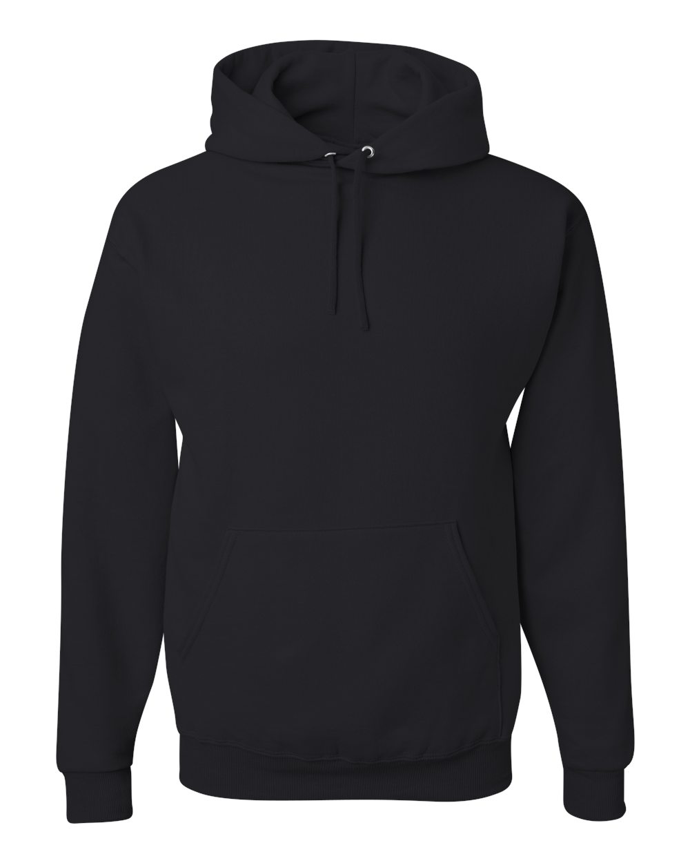 JERZEES 996MR, 393 Unisex Nublend Hooded Sweatshirt, Black