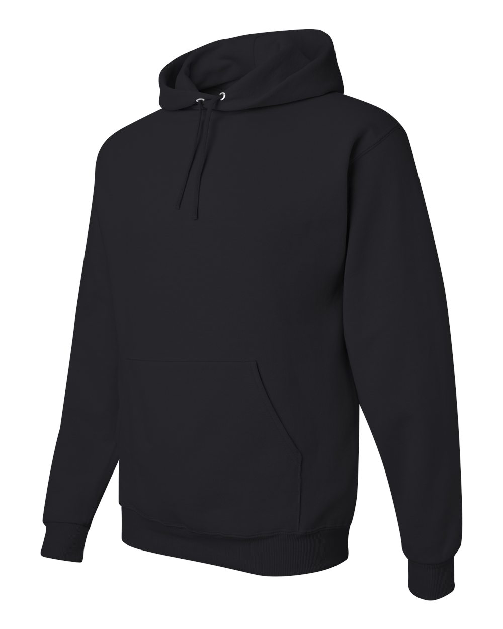 JERZEES 996MR, 393 Unisex Nublend Hooded Sweatshirt, Black