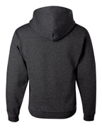 JERZEES 996MR, 393 Unisex Nublend Hooded Sweatshirt, Black Heather