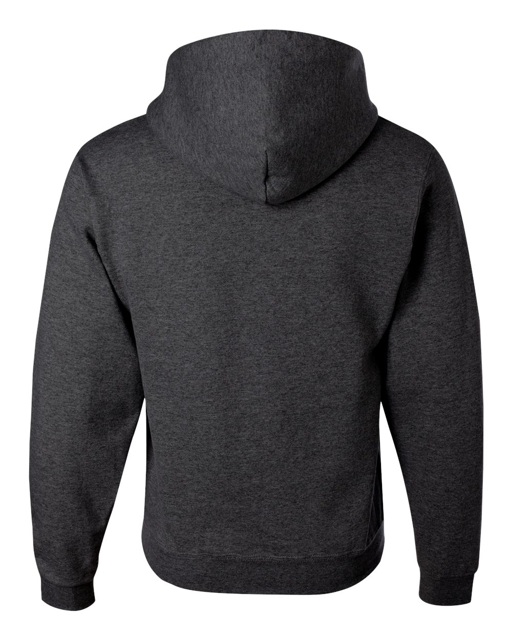 JERZEES 996MR, 393 Unisex Nublend Hooded Sweatshirt, Black Heather