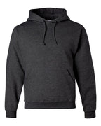JERZEES 996MR, 393 Unisex Nublend Hooded Sweatshirt, Black Heather