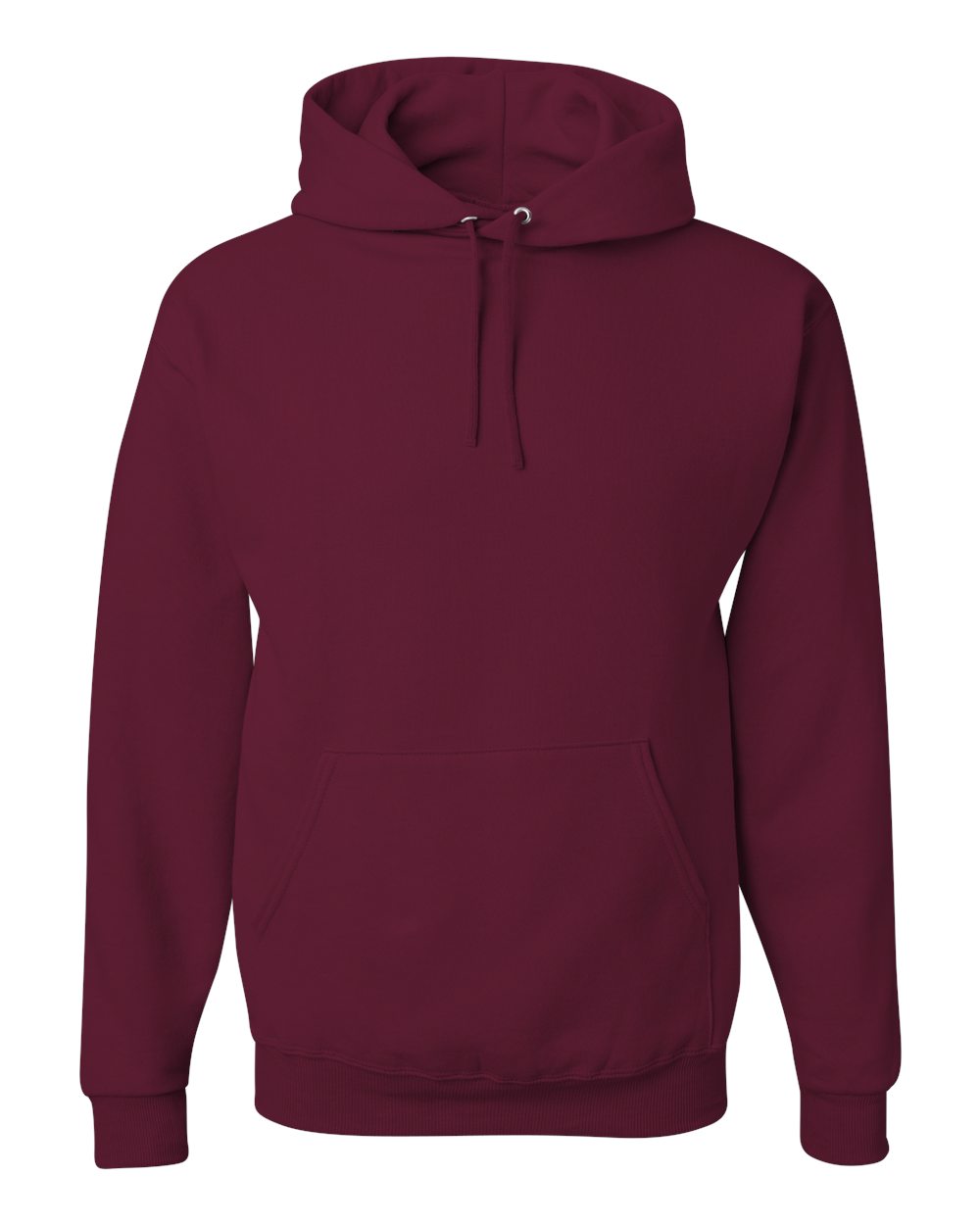 JERZEES 996MR, 393 Unisex Nublend Hooded Sweatshirt, Maroon