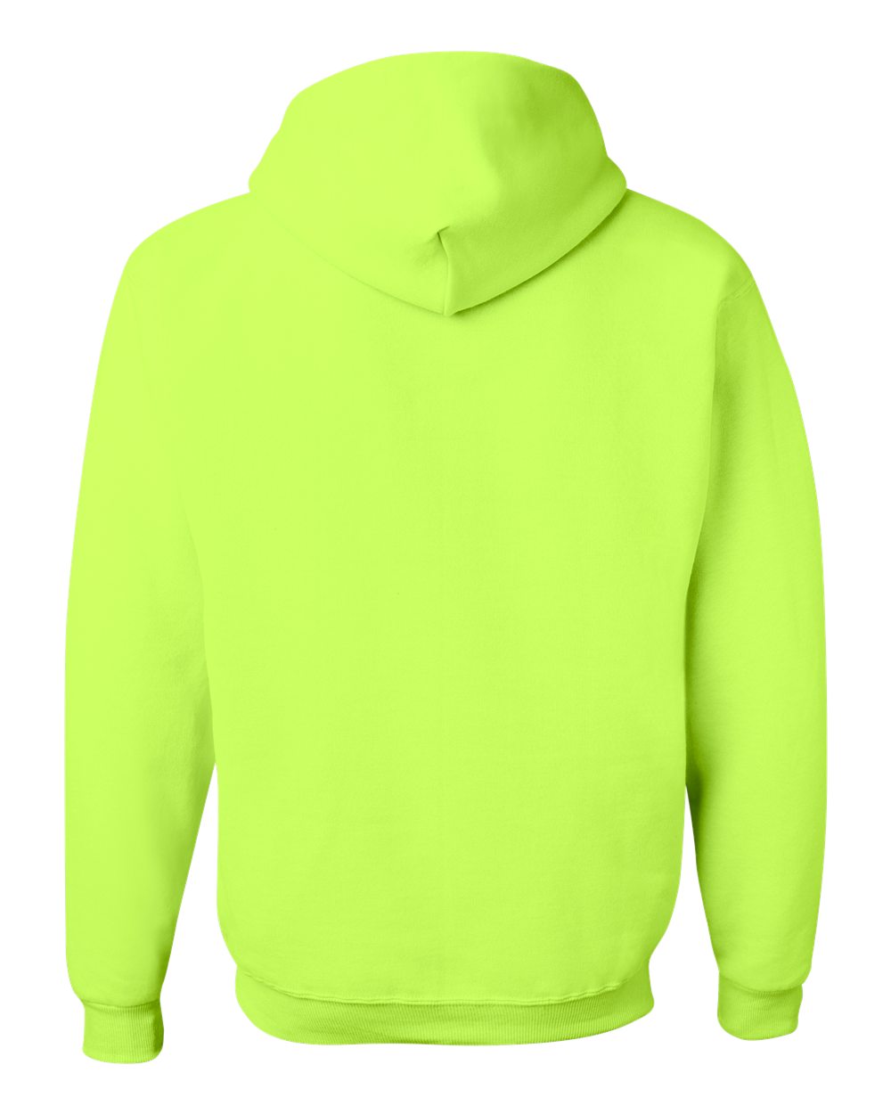 JERZEES 996MR, 393 Unisex Nublend Hooded Sweatshirt, Safety Green