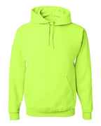 JERZEES 996MR, 393 Unisex Nublend Hooded Sweatshirt, Safety Green