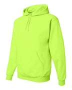 JERZEES 996MR, 393 Unisex Nublend Hooded Sweatshirt, Safety Green