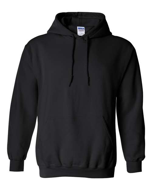 Gildan 18500, Unisex Heavy Blend Hooded Sweatshirt, Black