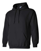 Gildan 18500, Unisex Heavy Blend Hooded Sweatshirt, Black