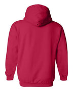 Gildan 18500, Unisex Heavy Blend Hooded Sweatshirt, Cherry Red